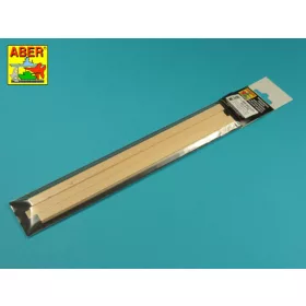 Aber Models Limewood slats 2 x 10 x 245mm x 7 pcs.
