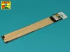 Aber Models Limewood slats 3 x 10 x 245mm x 7 pcs.