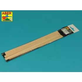 Aber Models Limewood slats 3 x 10 x 245mm x 7 pcs.