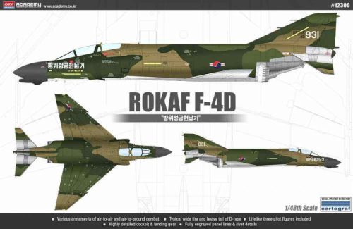 Academy 1:48 F-4D Phantom ROKAF