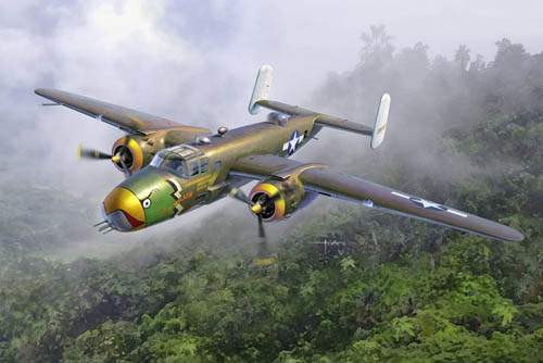 Academy 1:48 USAAF North American B-25D Pacific Theatre