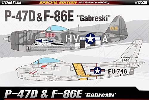Academy 1:72 P-47D & F-86E 'Gabreski' Limited Edition