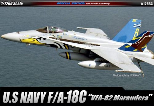 Academy 1:72 McDonnell-Douglas F/A-18C USN ”VFA-82 Marauders”