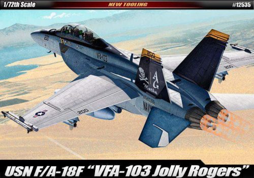 Academy 1:72 McDonnell-Douglas F/A-18F ”VFA-103 Jolly Rogers” 