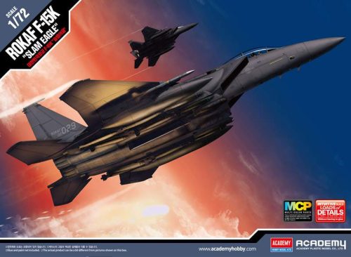 Academy 1:72 McDonnell F-15K Slam Eagle ROKAF MCP Snap Fit
