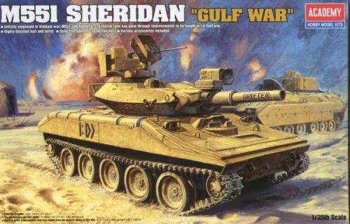 Academy 1:35 M551 Sheridan Gulf War (Re-Release)