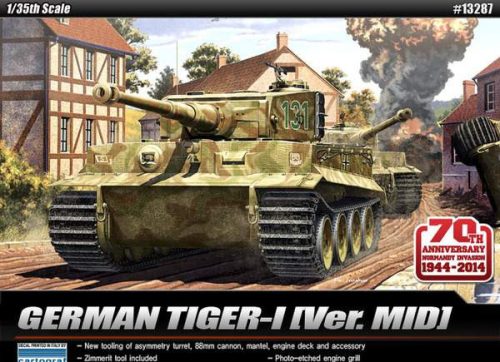 Academy 1:35 Tiger I. Mid '70th Anniversary 1940'