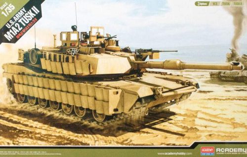 Academy 1:35 US Army M1A2 Tank (teljesen új szerszámos)