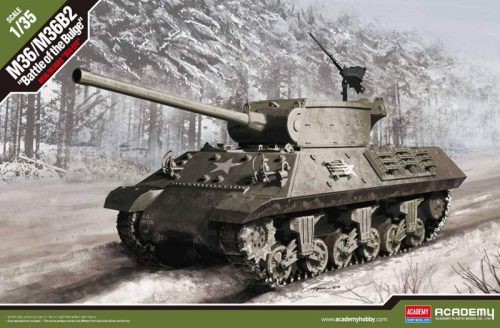 Academy 1:35 M36B2 US Army - Battle of the Bulge harcjármű makett