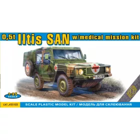 ACE 1:35 0,5t Iltis SAN w/medical mission kit