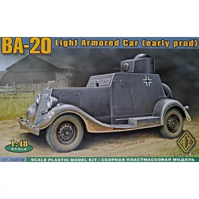 ACE 1:48 BA-20 light armored car, early prod.