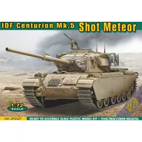   Ace 1:72 IDF Centurion Mk.V MBT Shot Meteor harcjármű makett