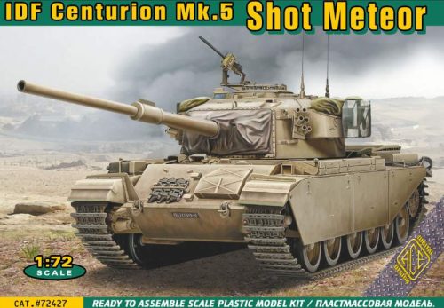 Ace Model 1:72 IDF Centurion Mk.V MBT Shot Meteor harcjármű makett