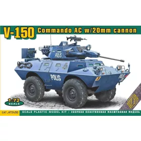 ACE 1:72 V-150 Commando AC w/20mm cannon