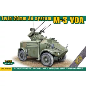 ACE 1:72 M-3 VDA Twin 20mm AA system