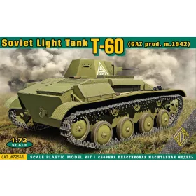 ACE 1:72 T-60 Soviet light tank(GAZ prod.m.1942)