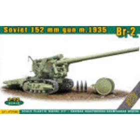 ACE 1:72 BR-2 Soviet 152mm heavy gun m.1935