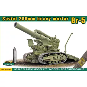 ACE 1:72 BR-5 280mm Soviet Heavy mortar