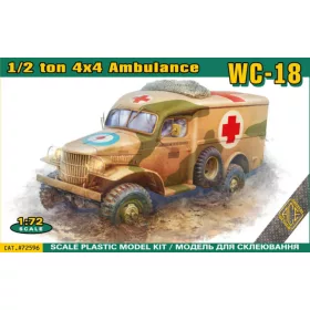 ACE 1:72 WC-18 1/2 ton 4x4 Ambulance truck