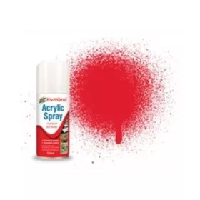 Humbrol HUMBROL ACRYLIC HOBBY SPRAY 150ML No 19 Red