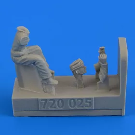 Aerobonus 1:72 WWII RAF Motocycle Driver- part 2