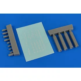 Aerobonus 1:72 Compressed gas bottles (carbon dioxide)