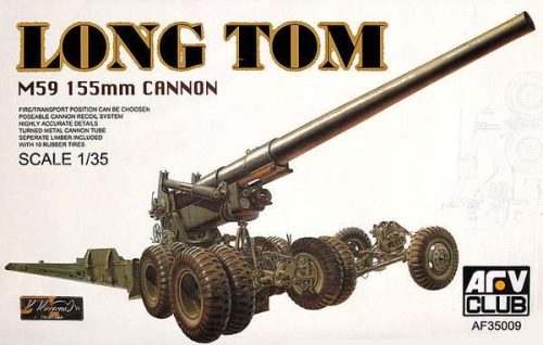 AFV-Club 1:35 LONG TOM M59 155mm Cannon