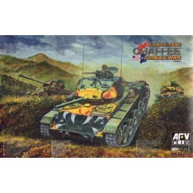 AFV-Club 1:35 M24 Chafee tank Korea war vision