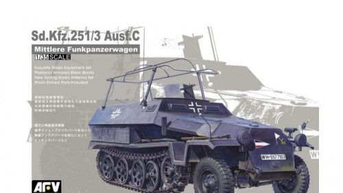AFV-Club 1:35 Sdkfz 251/3 Ausf C (limited serie)