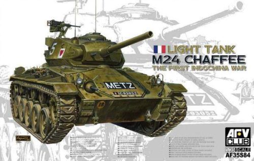 AFV-Club 1:35 M24 Chaffee Light Tank the First Indochi harcjármű makett