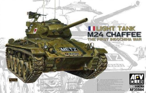 AFV-Club 1:35 M24 Chaffee Light Tank the First Indochi
