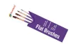 Humbrol Pinsel Set -flach 3,5,7,10