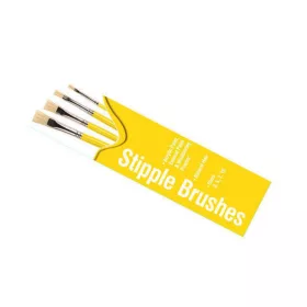 Humbrol Pinsel Set-Stipple 3,5,7,10