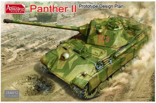 Amusing Hobby 1:35 Panther II Prototype Design harcjármű makett