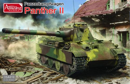 Amusing Hobby 1:35 Panther II (2in1) harcjármű makett