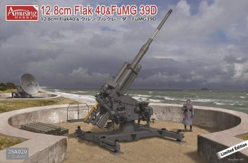 Amusing Hobby 1:35 12,8cm Flak40 with FuMG 39D