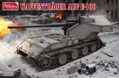 Amusing Hobby 1:35 Waffenträger E-100 harcjármű makett