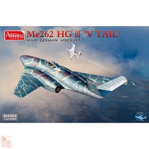 Amusing Hobby 1:48 Me262 HG Ⅲ ‘V TAIL