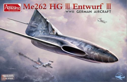 Amusing Hobby 1:48 Me262 HG Ⅲ Entwurf Ⅲ