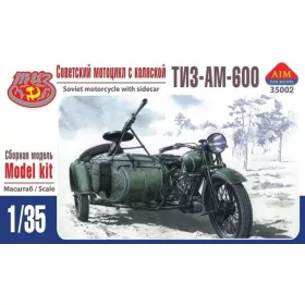   AIM -Fan Modell 1:35 TIZ-AM-600 Soviet motorcycle with sideca