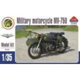   AIM -Fan Modell 1:35 MV-750 Soviet military motocycle with sidecar