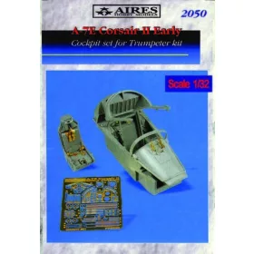   Aires 1:32 A-7E Cockpit Set frühe Version für Trumpeter Bausatz