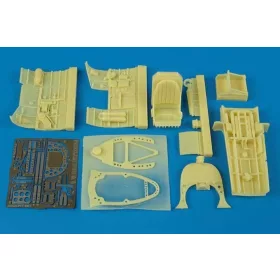 Aires 1:32 Spitfire Mk. V Cockpit Set für Hasegawa-Bausatz