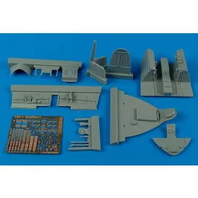 Aires 1:32 F8F-1 Bearcat cockpit set Für Trumpeter Bausatz