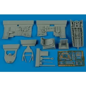 Aires 1:48 Spitfire Mk.XIV cockpit set for Academy