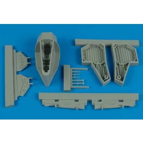 Aires 1:48 F-84F Thunderstreak wheel bay (KINETIC)