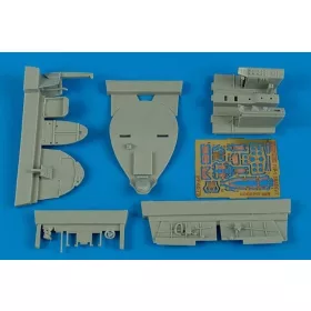 Aires 1:48 F8F-1 Bearcat cockpit set f.Hobby Boss