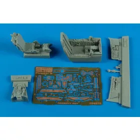 Aires 1:48 MiG 23MF Flogger B cockpit set for TRU