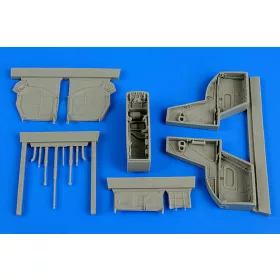 Aires 1:48 Kfir C2/C7 wheel bay for Kinetic