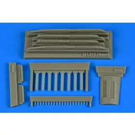   Aires 1:48 Su-17/22M3/M4 Fitter K covered chaff/fla dispensers for Hobby Boss